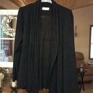 Black sweater cardigan